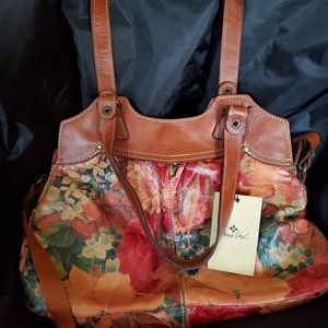 Patricia Nash Floral Shoulder Bag